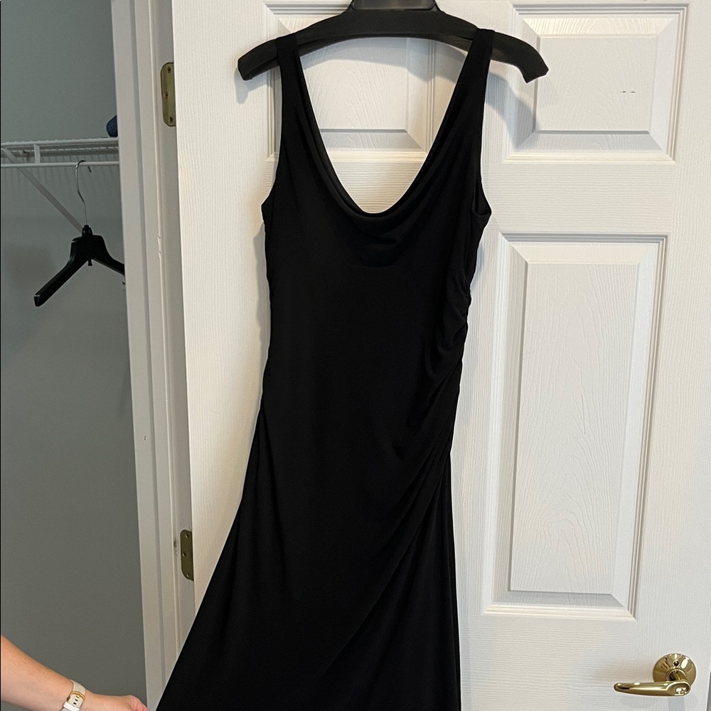 White House Black Market Classic Black Mini Dress